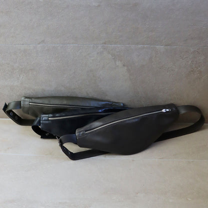 Leather crossbody bag