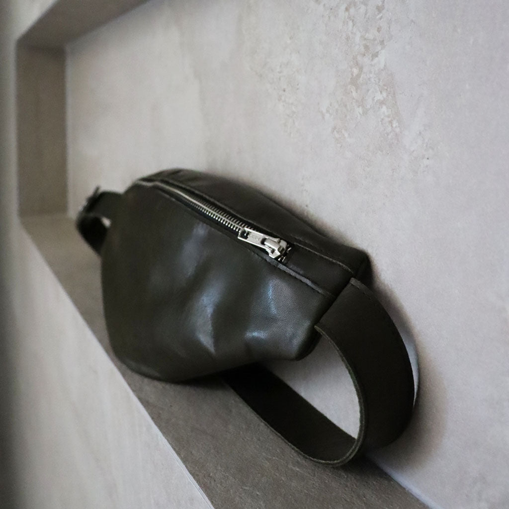Leather crossbody bag