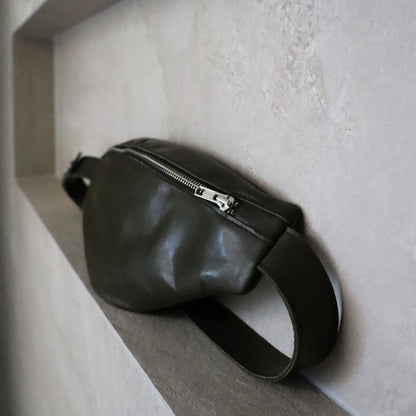 Leather crossbody bag