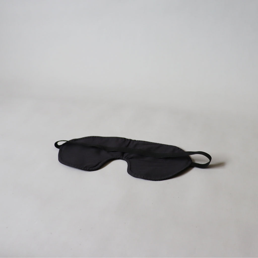 Leather eye mask
